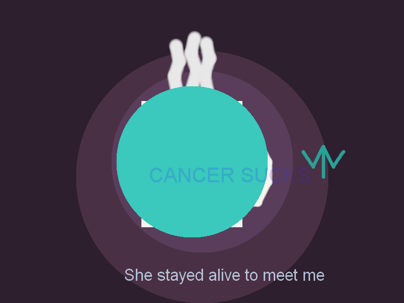 She Stayed Alive to Meet Me