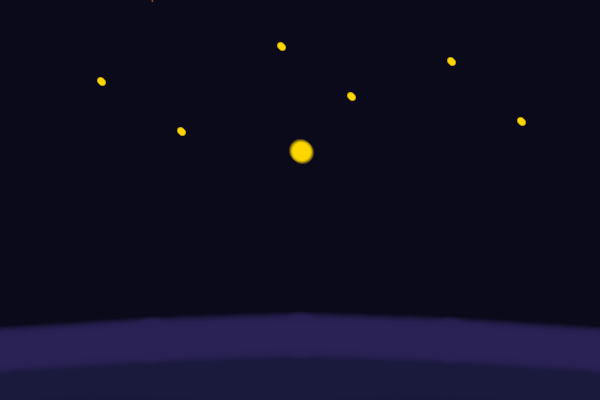 Solstice Night Stars