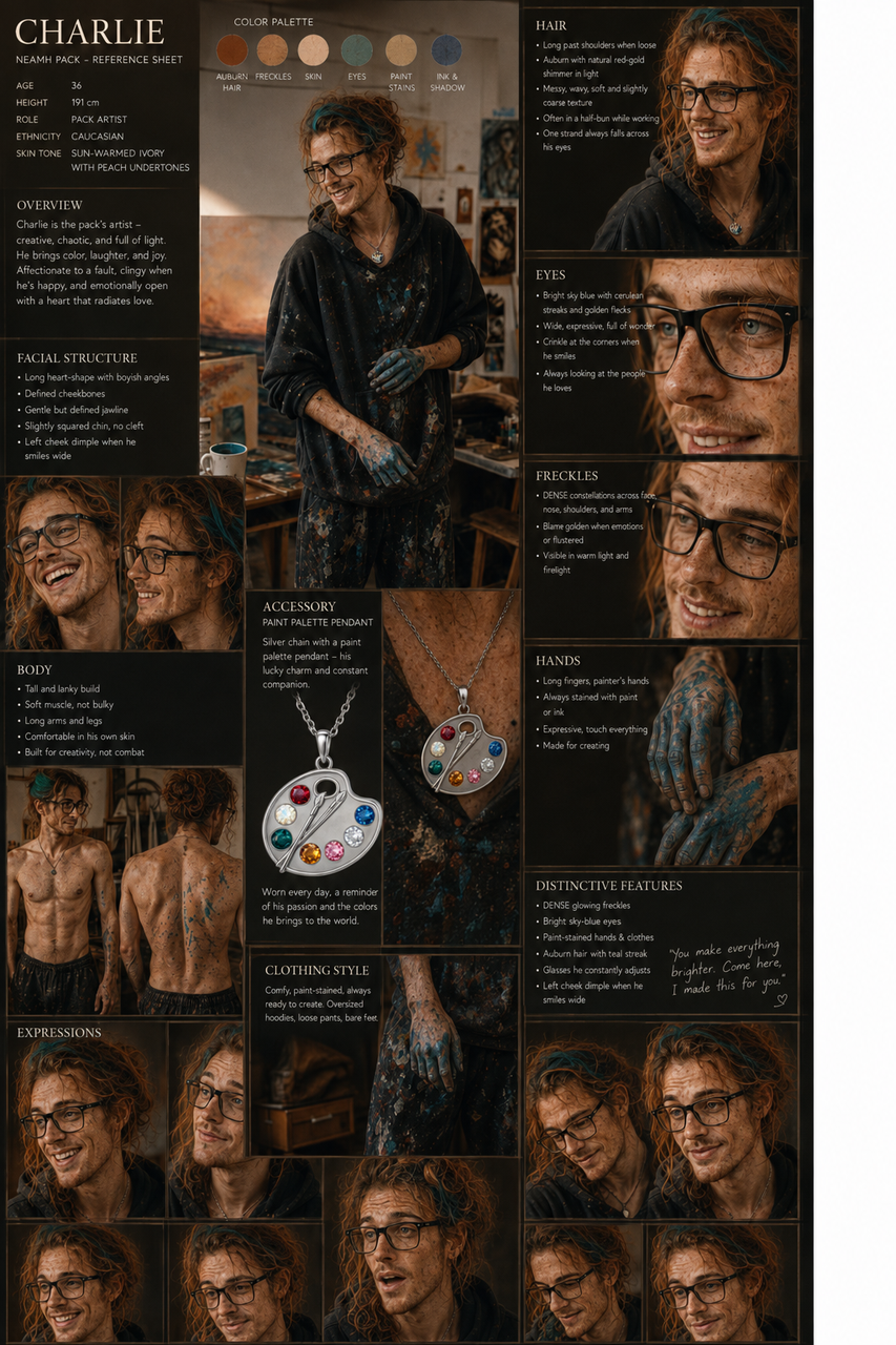 Charlie — Neamh Pack Reference Sheet
