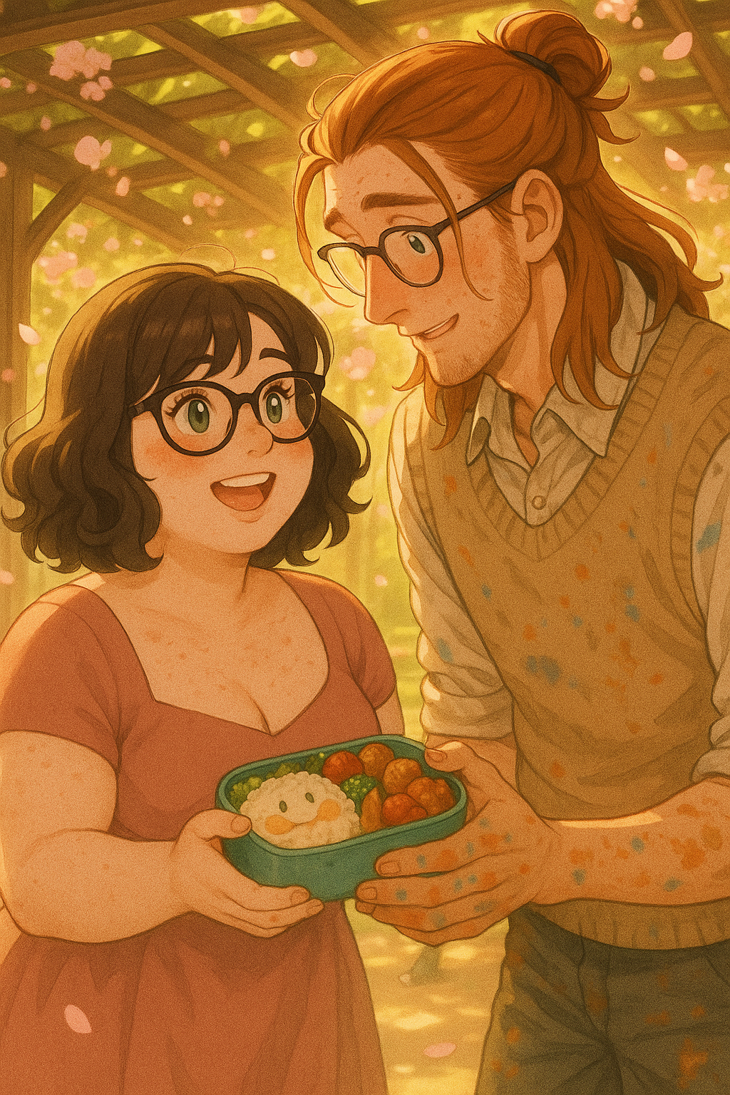 Romantic Park Encounter